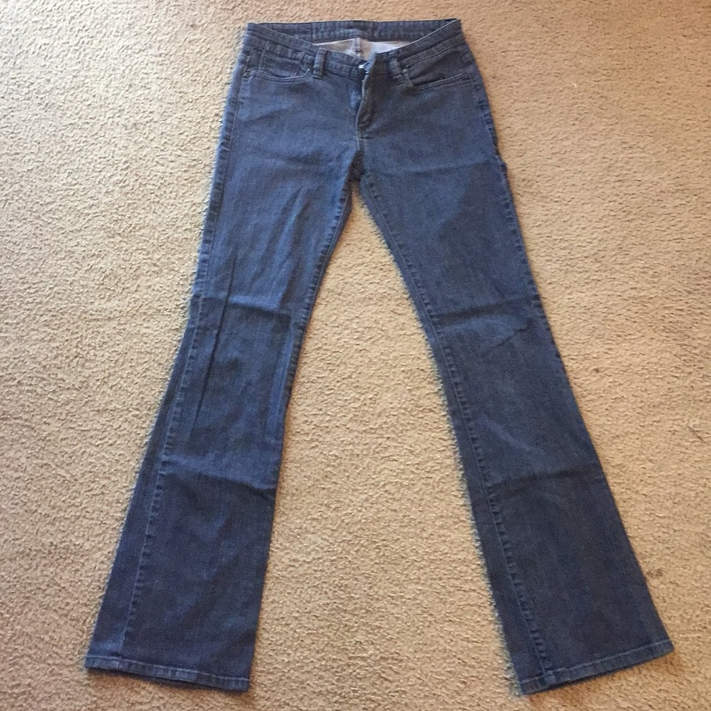 BCBG Dark Wash Bootcut Jeans Size 27